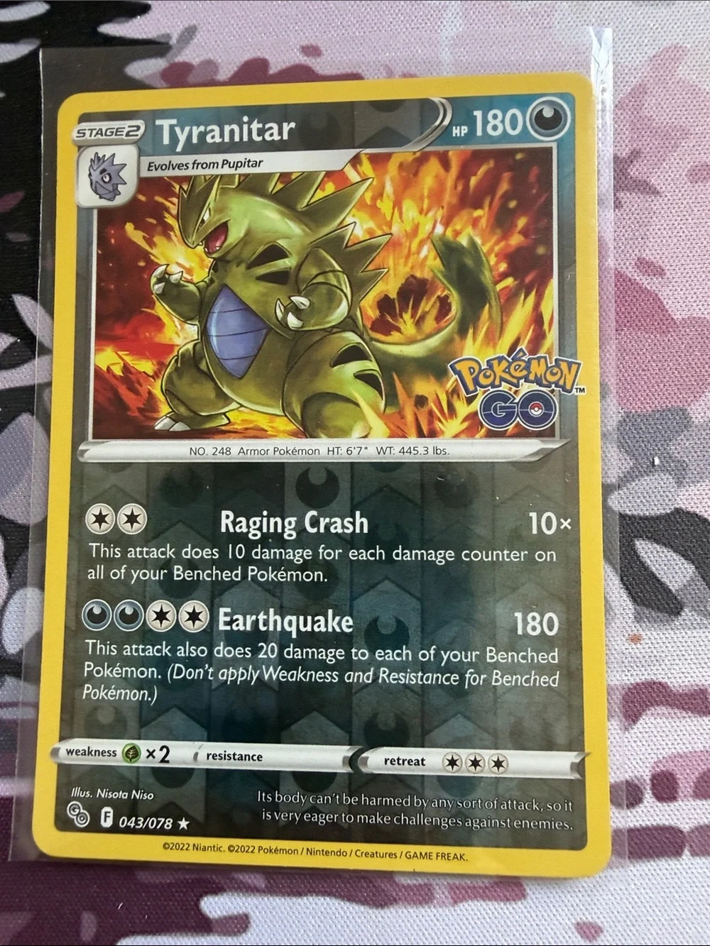 Larvitar Pupitar & Tyranitar Pokémon Evolution Holo Card Lot 🦖| 6 Cards ✨5/$25✨